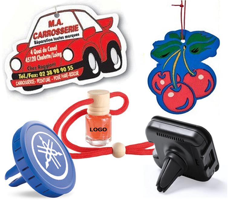 Promotional and advertising air fresheners