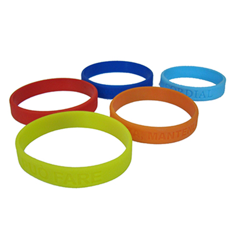 Classic stocked Silicone wristbands