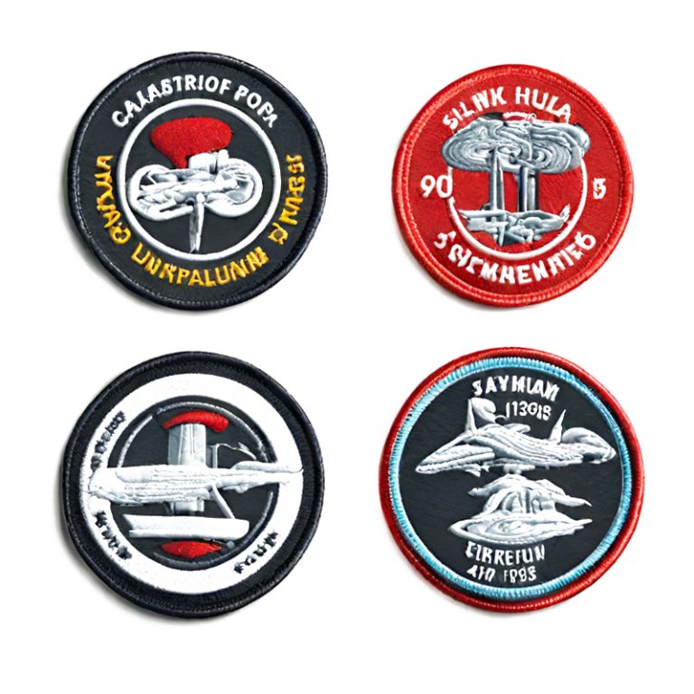 Custom promotional patches Fun Fan Line