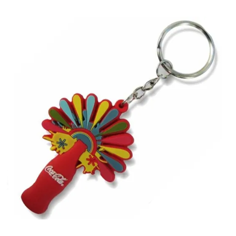 Flex PVC shaped Keychain