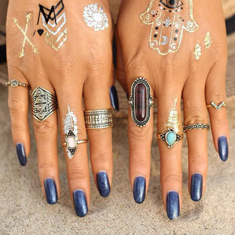 Metallic Tattoos Gold or Silver